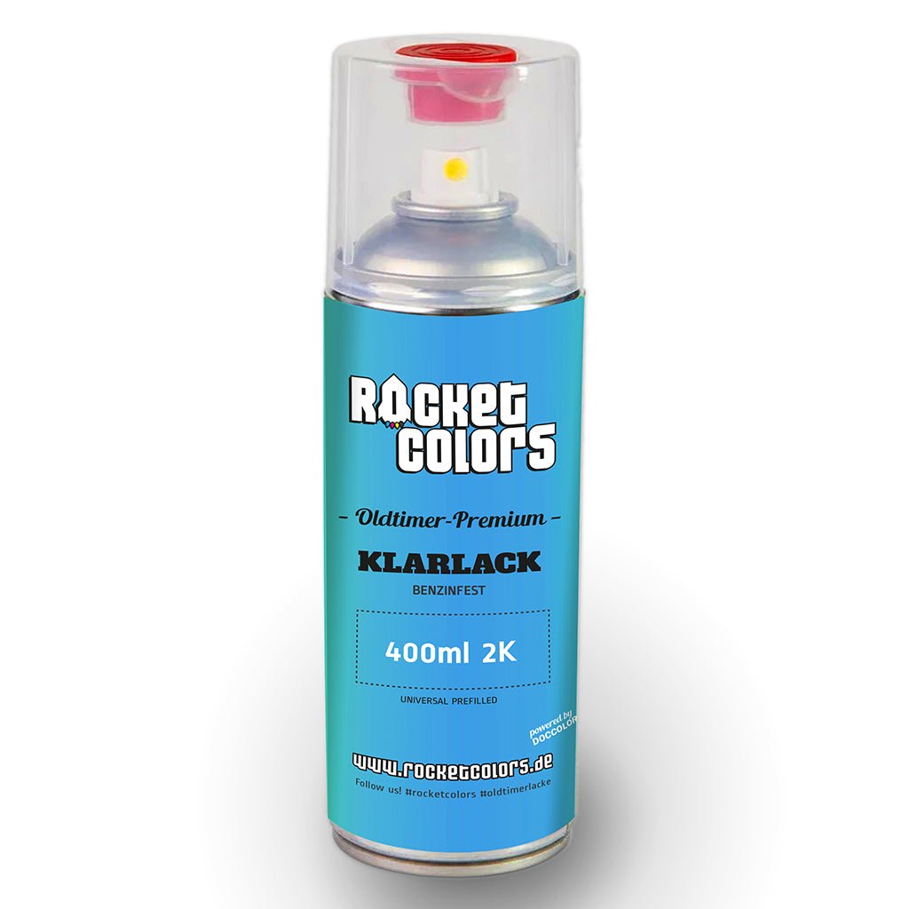 2K Qualitäts Klarlack Lackspray Spraydose 400ml - Rocketcolors