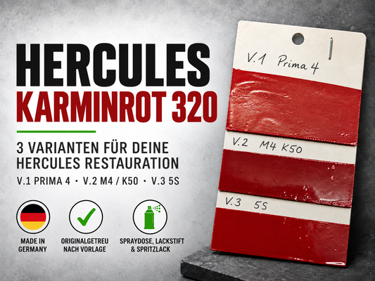 Hercules 320 Karminrot