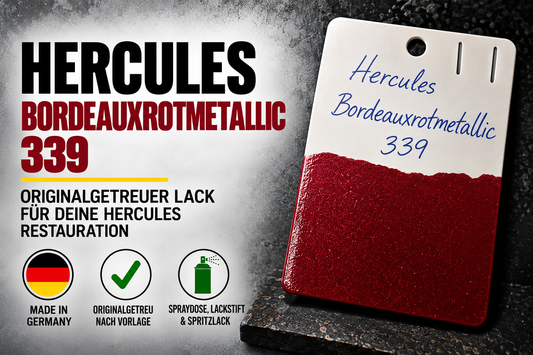 Hercules 339 Bordeauxrotmetallic Farben Lacke 