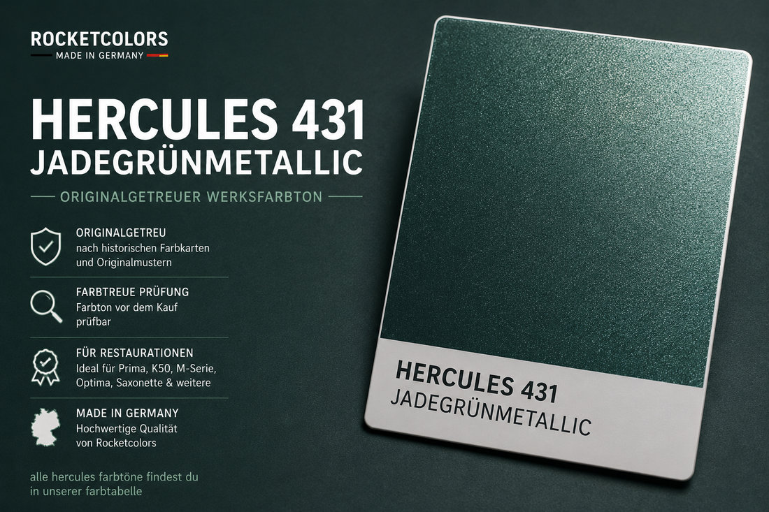 Hercules 431 Jadegrünmetallic