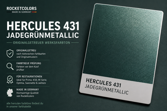 Hercules 431 Jadegrünmetallic