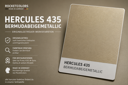 Hercules 435 Bermudabeigemetallic