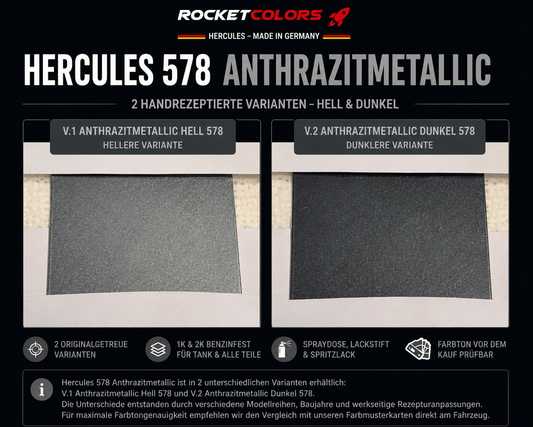 Hercules 578 Anthrazitmetallic