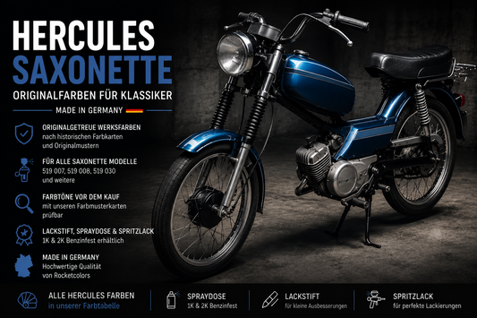 Hercules Saxonette Farben Lacke 