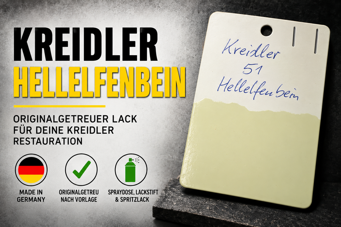 Kreidler Hellelfenbein Farben Lacke 