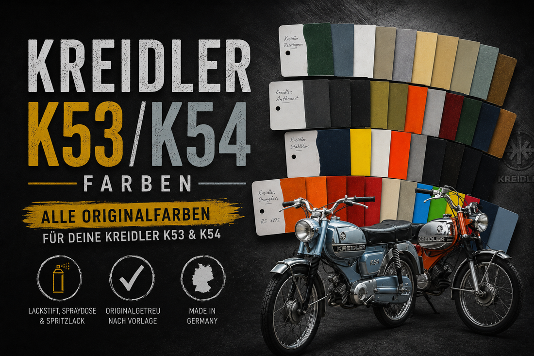 Kreidler Farben Lacke 