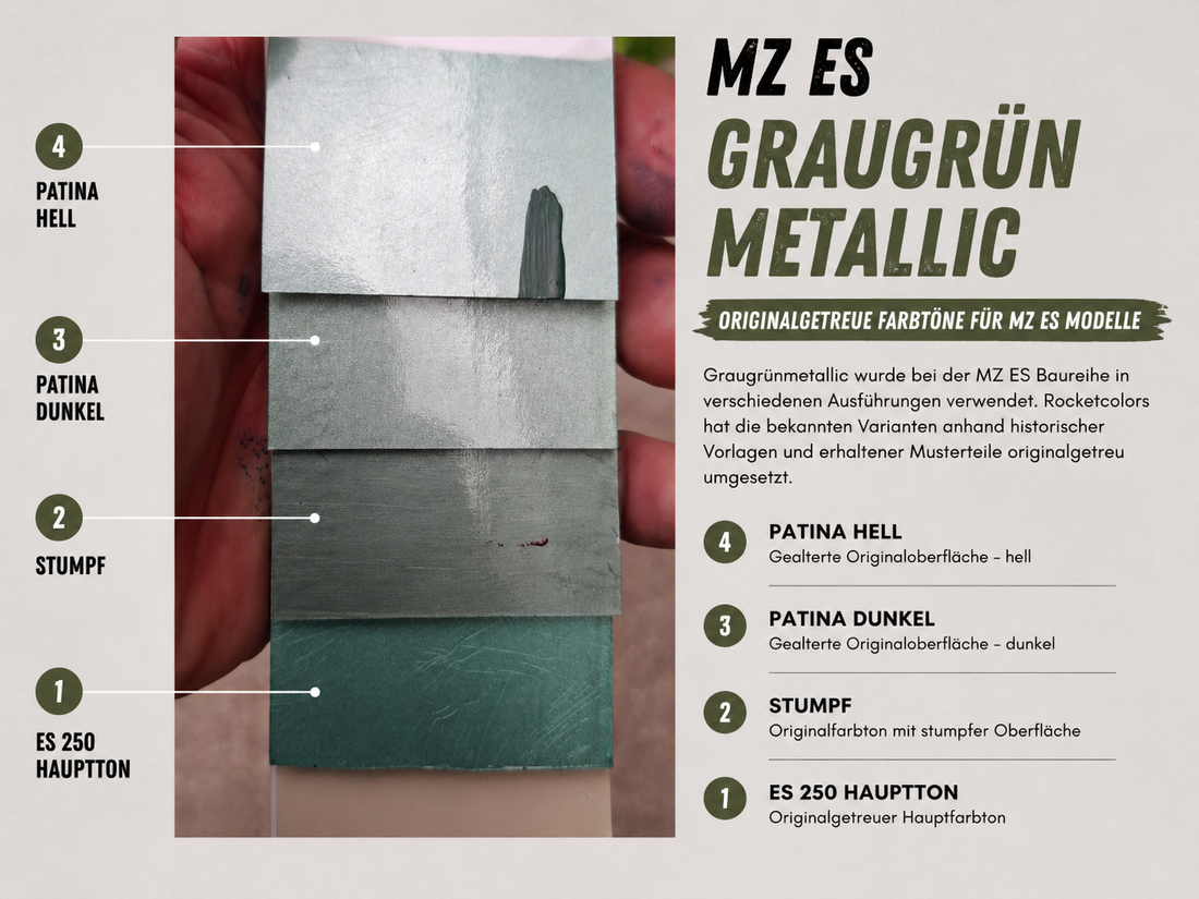 MZ ES Graugrünmetallic