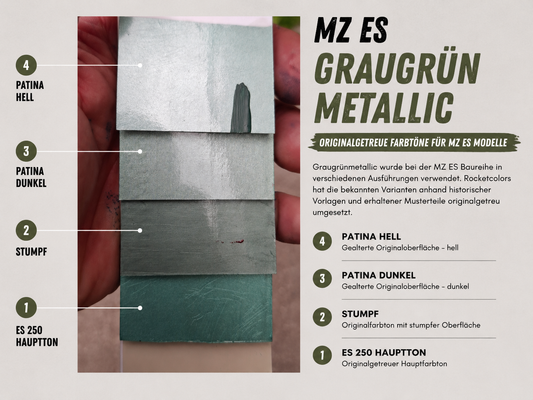 MZ ES Graugrünmetallic