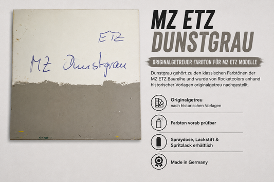 MZ ETZ Dunstgrau