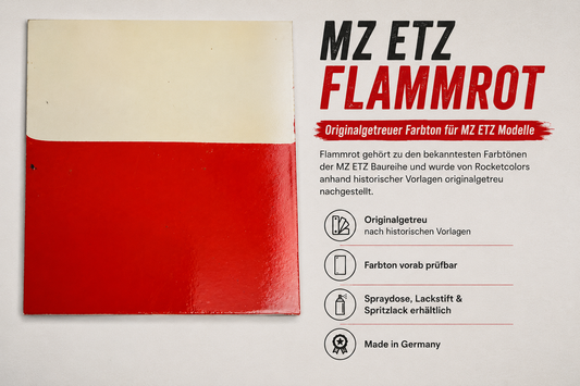 MZ ETZ Flammrot