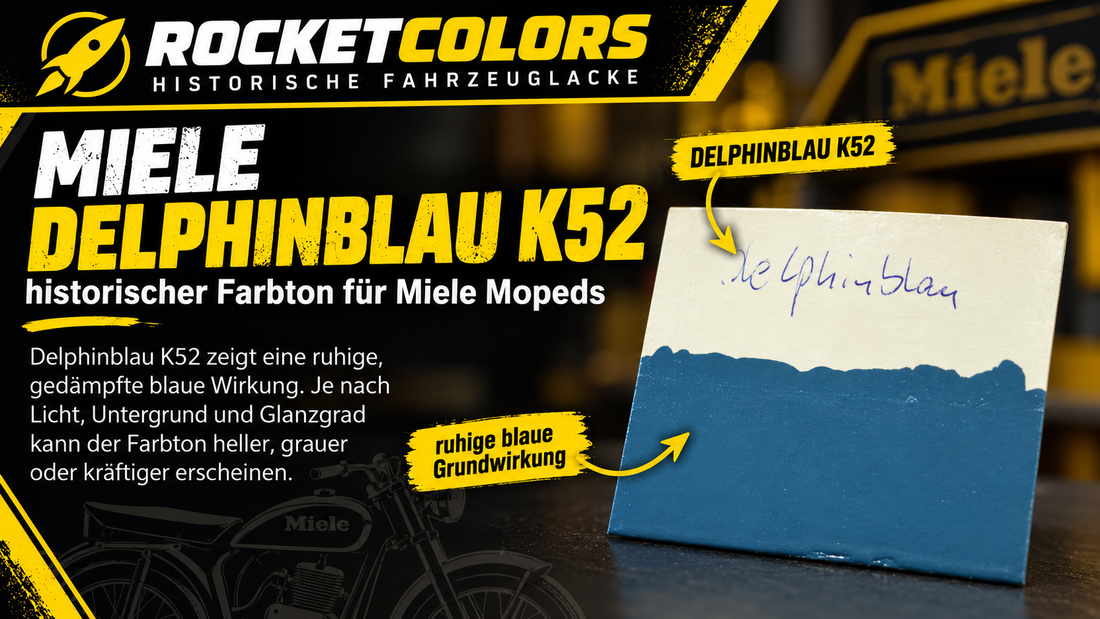 Miele Delphinblau K52