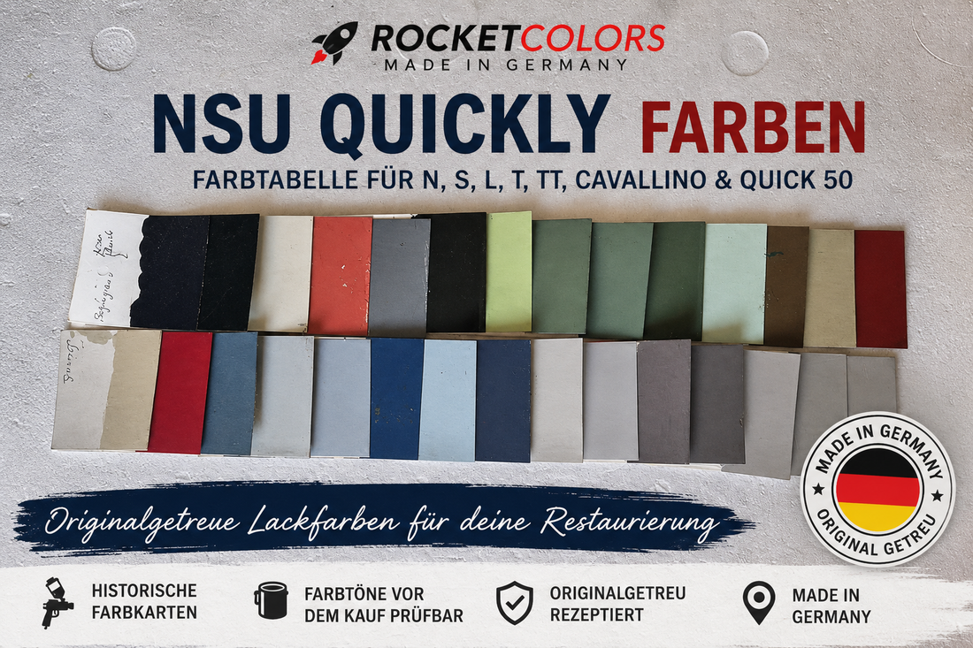 NSU Quickly Farben Lacke kaufen
