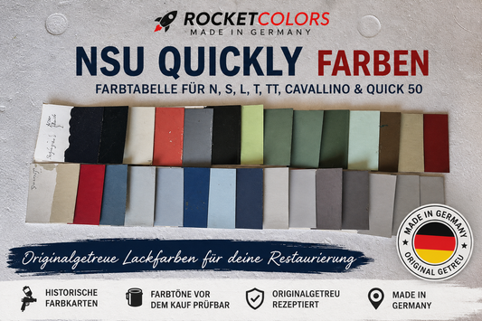 NSU Quickly Farben Lacke kaufen