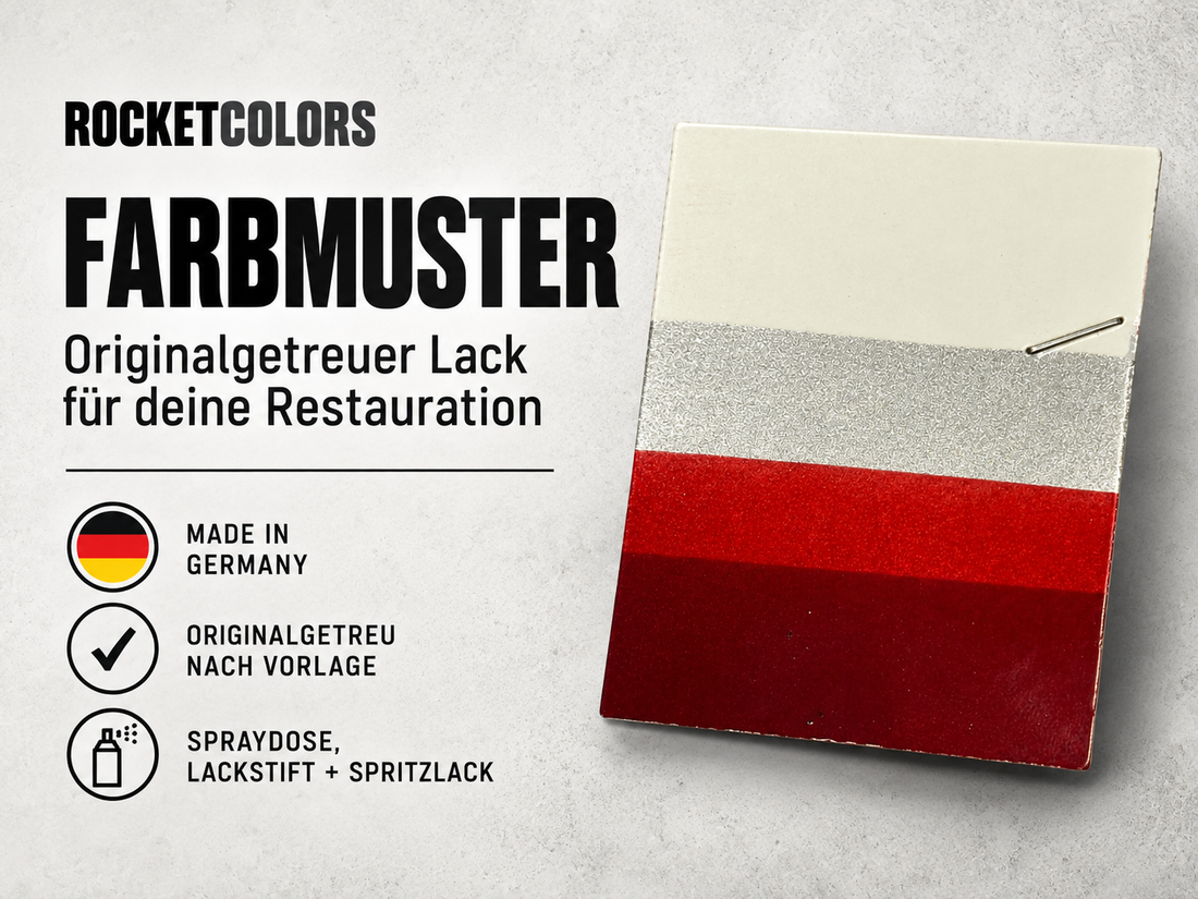 Rixe Metallicrot Farben Lacke 