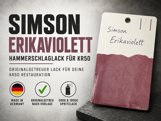 Simson Erikaviolett Hammerschlag 