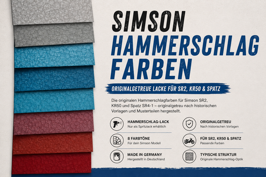 Simson Hammerschlag Farben 