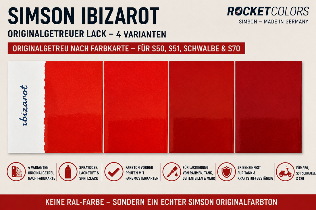 Simson Ibizarot Rocketcolors