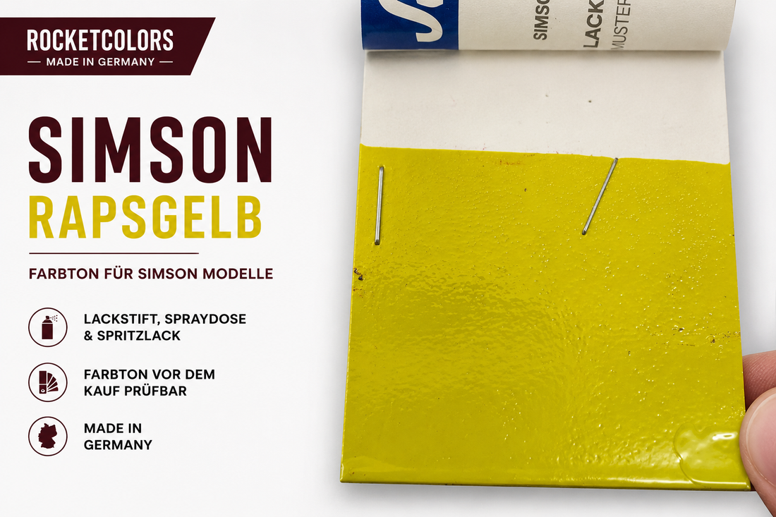 Simson Rapsgelb Farben Lacke