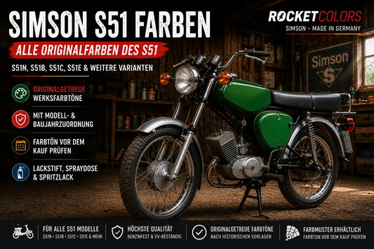 Simson S51 Farben Lacke kaufen