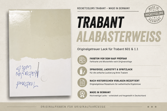 Trabant Alabasterweiss