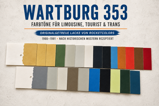 Wartburg Farben Lacke 