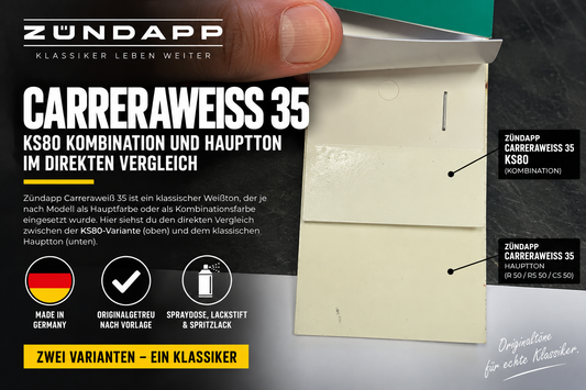 Zündapp 35 Carreraweiss
