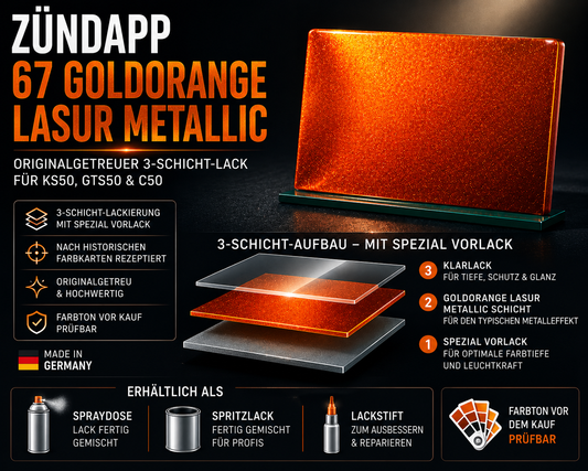 Zündapp 67 Goldorange 