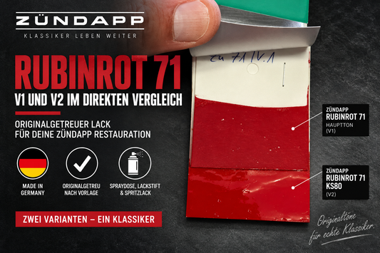 Zündapp 71 Rubinrot