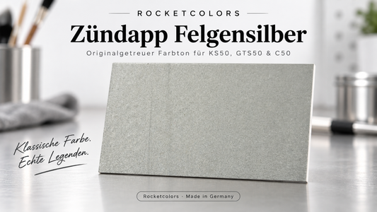 Zündapp Felgensilber Farben Lacke 