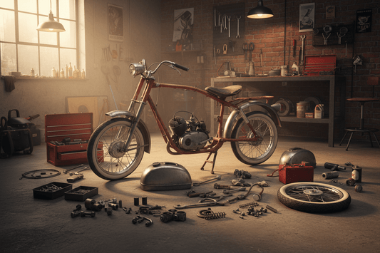 Die 10 häufigsten Restaurationsfehler bei Oldtimer-Mopeds – und wie du sie vermeidest - Rocketcolors 