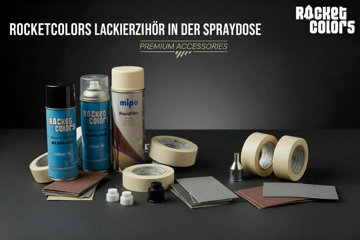 Lackierzubehör als Spraydose - Rocketcolors
