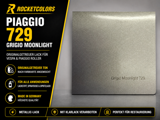 Piaggio 729 Grigio Moonlight