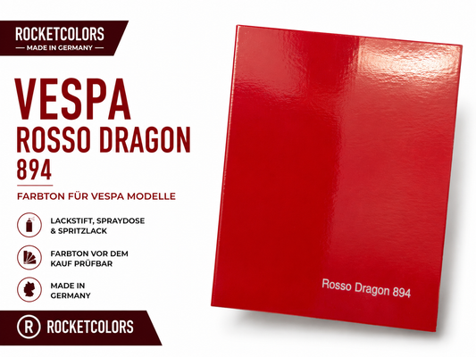 Piaggio 894 Vespa Rosso Dragon