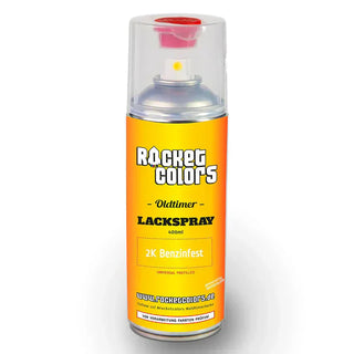 Oldtimer Rahmenfarbe Spraydose 400ml 2K Schwarz Matt
