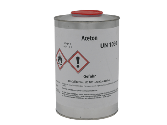 Aceton 1000ml Dose - Rocketcolors