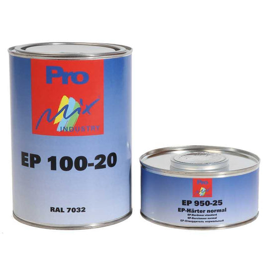 Mipa EP 100 - 20 2K - EP - Grund Set inkl Härter 1KG Ral 7022 - Rocketcolors