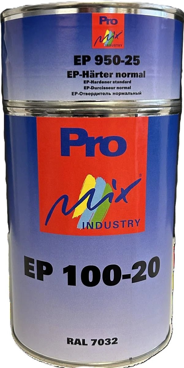 MIPA EP 100 - 20 RAL 7022 Set 1 kg inkl. Härter - Rocketcolors