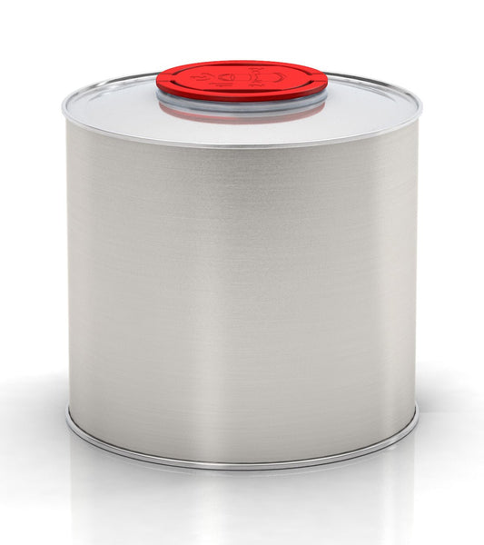 Mipa Rundflache Blech mit Verschluss 500ml - Rocketcolors