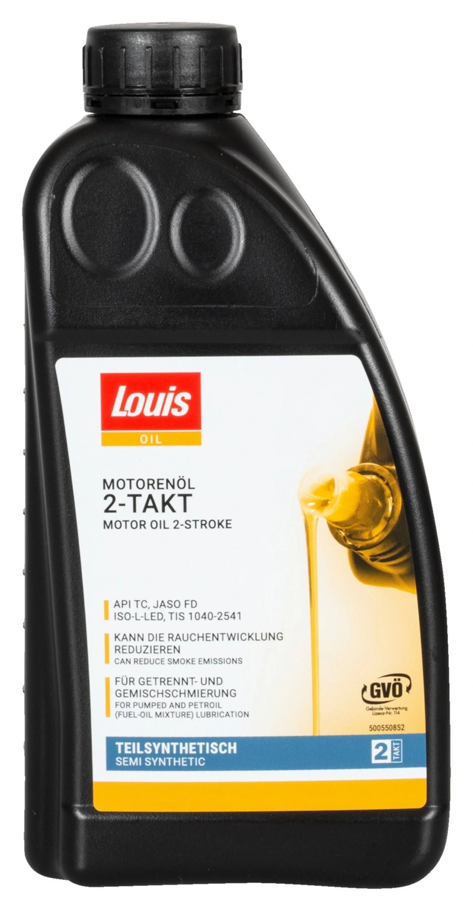 Motorenöl 2 - Takt TEILSYNTHETISCH 1 L - Rocketcolors
