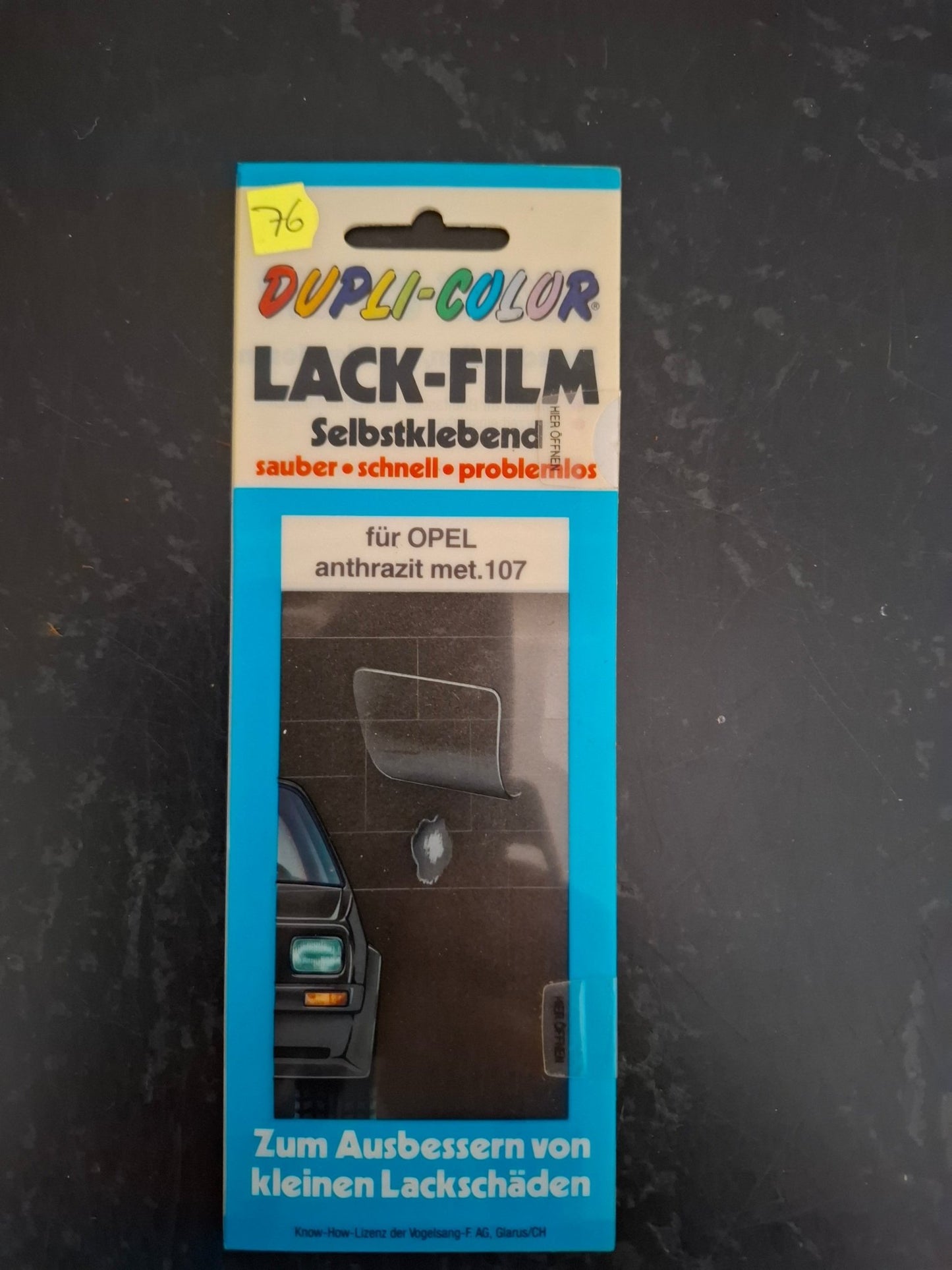 Nostalgie Dupli Color Lack - Film Selbstklebend für Opel Oldtimer Fahrzeuge - Rocketcolors