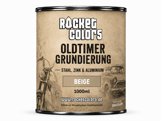 Rocketcolors Oldtimer Premium Grundierung Beige – Rapidprimer 1K 1000ml - Rocketcolors
