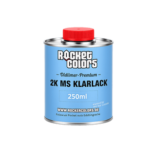 Rocketcolors Oldtimer Premium Klarlack 250ml – für Moped & Auto - Rocketcolors