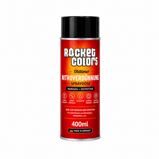 Rocketcolors Oldtimer Premium Nitroverdünnung Spray 400ml - Rocketcolors