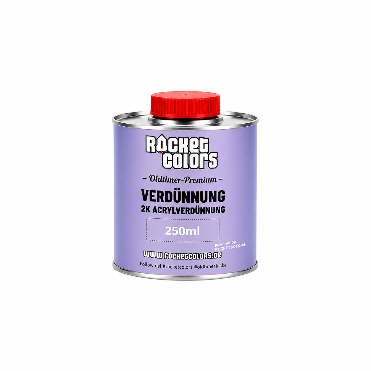 Rocketcolors Oldtimer Verdünnung 250ml – Lackzubehör für Moped & Auto - Rocketcolors