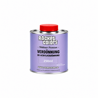 Rocketcolors Oldtimer Verdünnung 250ml – Lackzubehör für Moped & Auto - Rocketcolors