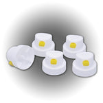 Replacement spray head attachments spray can 5 set.